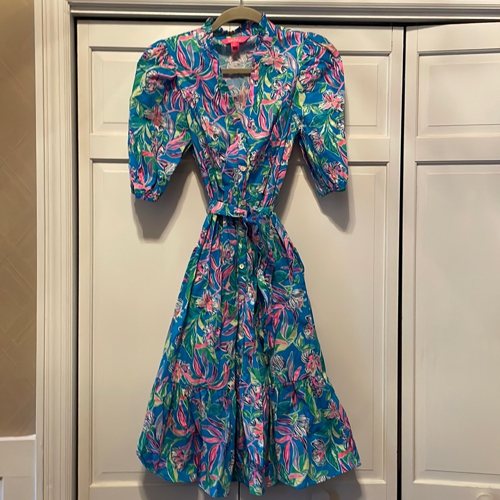 Lilly Pulitzer Shona Knee Length Stretch Dress